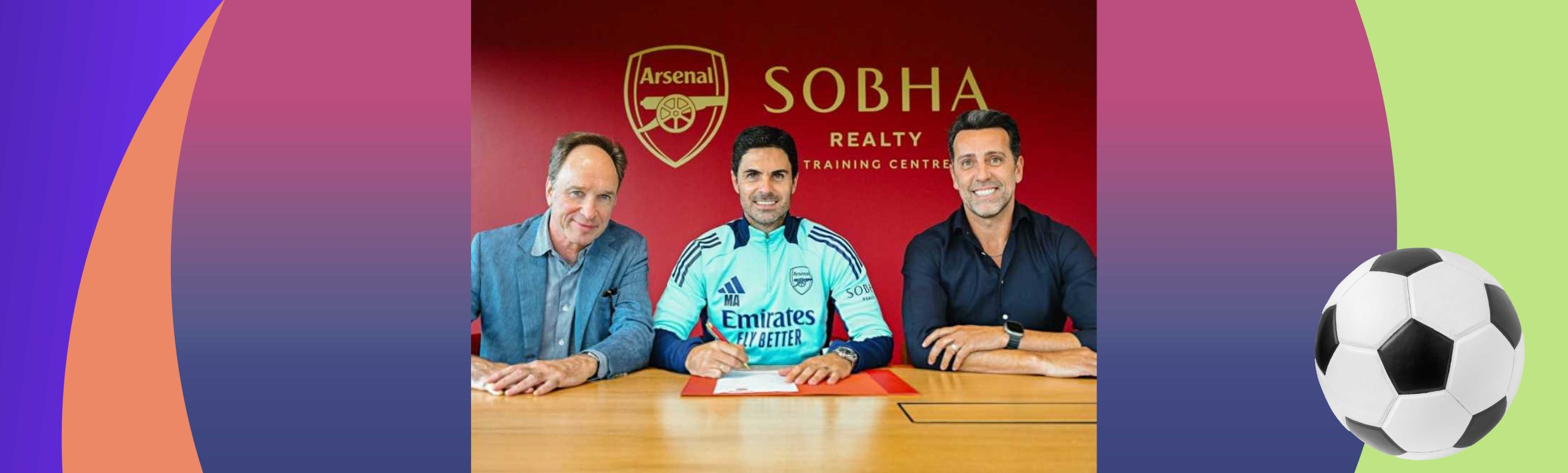 Arteta «Arsenal» bilan shartnomasini uzaytirdi